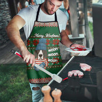 Great Dane Woofmas Christmas Apron Funny Xmas Holiday Patterns - Wonder Print Shop