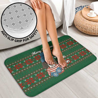 Great Dane Woofmas Christmas Bathroom Set Funny Xmas Holiday Patterns - Wonder Print Shop