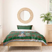 Great Dane Woofmas Christmas Bedding Set Funny Xmas Holiday Patterns - Wonder Print Shop