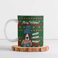 Great Dane Woofmas Christmas Ceramic Mug Funny Xmas Holiday Patterns - Wonder Print Shop