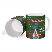 Great Dane Woofmas Christmas Ceramic Mug Funny Xmas Holiday Patterns - Wonder Print Shop