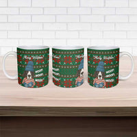 Great Dane Woofmas Christmas Ceramic Mug Funny Xmas Holiday Patterns - Wonder Print Shop
