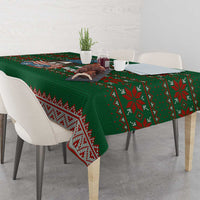 Great Dane Woofmas Christmas Tablecloth Funny Xmas Holiday Patterns - Wonder Print Shop