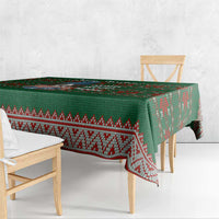 Great Dane Woofmas Christmas Tablecloth Funny Xmas Holiday Patterns - Wonder Print Shop