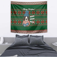 Great Dane Woofmas Christmas Tapestry Funny Xmas Holiday Patterns - Wonder Print Shop