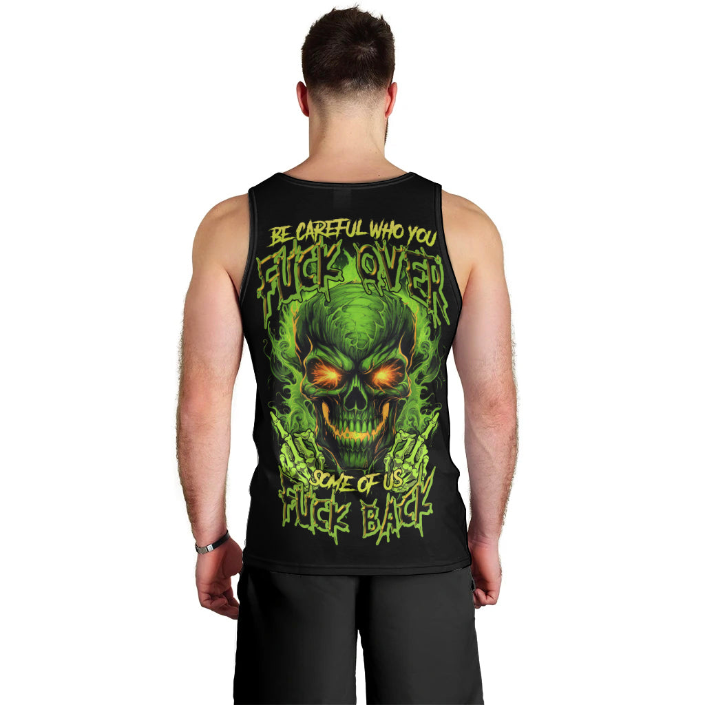 I Can't Go To Hell Reaper Skull Men Tank Top - Wonder Print Shop