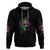 I Am The Storm Tie Dye Rose Skull Hoodie - Wonder Print Shop