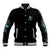 Fresh Out Of F Skull Rose Baseball Jacket - Wonder Print Shop