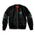 Fresh Out Of F Skull Rose Bomber Jacket - Wonder Print Shop