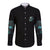 Fresh Out Of F Skull Rose Long Sleeve Button Shirt - Wonder Print Shop