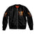 Your First Mistake Fire Skull Bomber Jacket - Wonder Print Shop