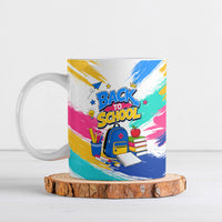 Back To School Ceramic Mug New Year New Chapter Colorful Paint Splatter