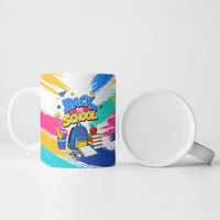 Back To School Ceramic Mug New Year New Chapter Colorful Paint Splatter