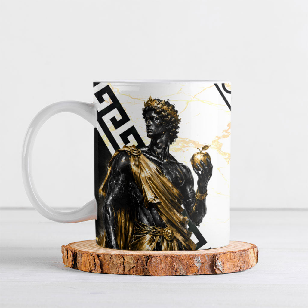 Paris Of Troy Ceramic Mug Golden Apple Ancient Greek Mythology