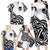 Skull Family Matching Long Sleeve Bodycon Dress and Hawaiian Shirt Born To Die - Wonder Print Shop