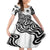 Skull Family Matching Puletasi Dress and Hawaiian Shirt Born To Die - Wonder Print Shop