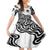 Skull Family Matching Short Sleeve Bodycon Dress and Hawaiian Shirt Born To Die - Wonder Print Shop