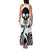 Skull Family Matching Tank Maxi Dress and Hawaiian Shirt Born To Die - Wonder Print Shop