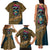 Skull Gang Family Matching Tank Maxi Dress and Hawaiian Shirt Sic Transit Gloria Mundi - Wonder Print Shop