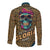 Skull Gang Long Sleeve Button Shirt Sic Transit Gloria Mundi - Wonder Print Shop