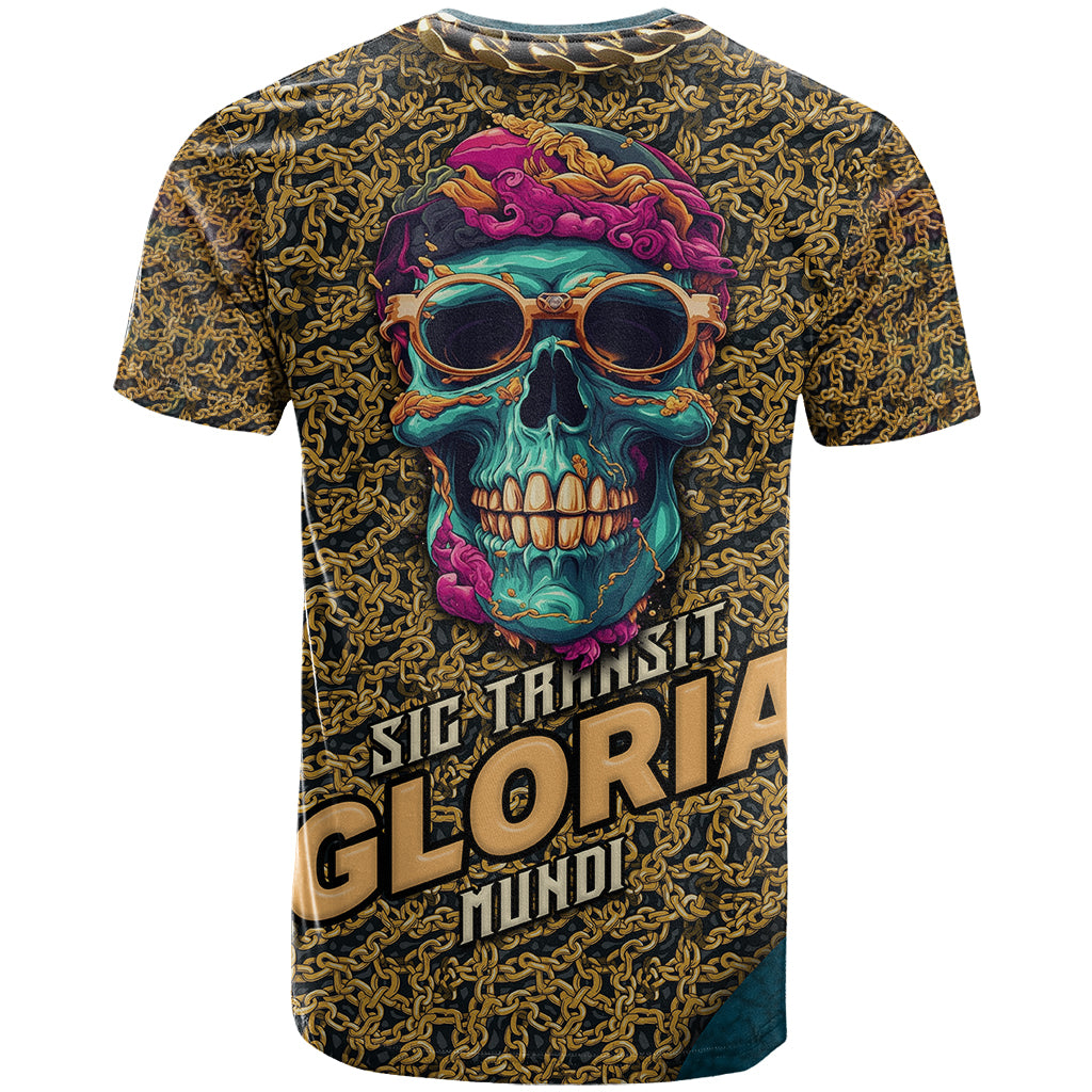 Skull Gang T Shirt Sic Transit Gloria Mundi - Wonder Print Shop