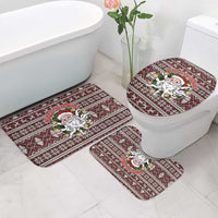 Funny Santa Claus Release The Kringle Christmas Bathroom Set Xmas Holiday Patterns - Wonder Print Shop