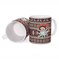 Funny Santa Claus Release The Kringle Christmas Ceramic Mug Xmas Holiday Patterns - Wonder Print Shop