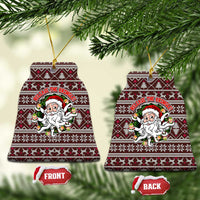 Funny Santa Claus Release The Kringle Christmas Ceramic Ornament Xmas Holiday Patterns - Wonder Print Shop