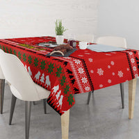 Give Your Heart Pitbull Dog Christmas Tablecloth Xmas Holiday Patterns - Wonder Print Shop