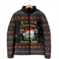 Golf Pajama Christmas Padded Jacket Xmas Holiday Patterns - Wonder Print Shop