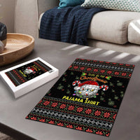 Golf Pajama Christmas Puzzle Xmas Holiday Patterns - Wonder Print Shop