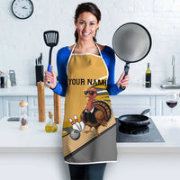 Personalized Cool Turkey Bowling Apron with Sunglasses Pins - Wonder Print Shop