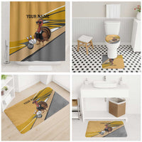 Personalized Cool Turkey Bowling Bathroom Set with Sunglasses Pins - Wonder Print Shop