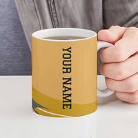 Personalized Cool Turkey Bowling Ceramic Mug with Sunglasses Pins - Wonder Print Shop