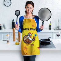 Personalized Funny Turkey Darts Apron with Sunglasses Dartboard - Wonder Print Shop