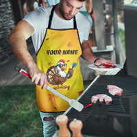 Personalized Funny Turkey Darts Apron with Sunglasses Dartboard - Wonder Print Shop