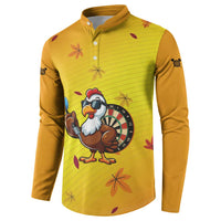 Personalized Funny Turkey Darts Button Sweatshirt with Sunglasses Dartboard - Wonder Print Shop