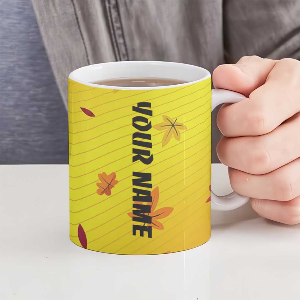 Personalized Funny Turkey Darts Ceramic Mug with Sunglasses Dartboard - Wonder Print Shop