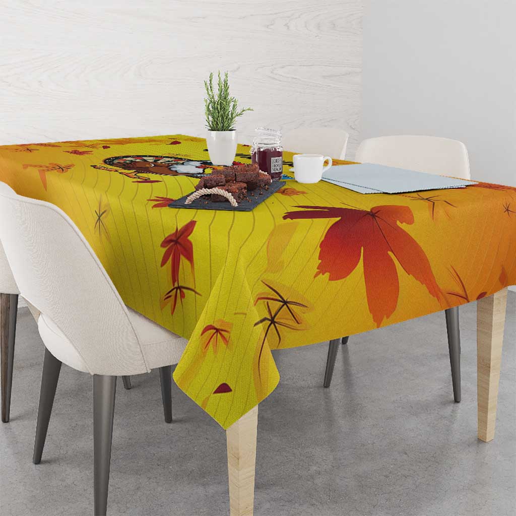 Personalized Funny Turkey Darts Tablecloth with Sunglasses Dartboard - Wonder Print Shop
