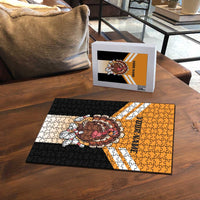 Personalized Funny Turkey Bowling Puzzle with Cartoon Pins Thanksgiving - Wonder Print Shop