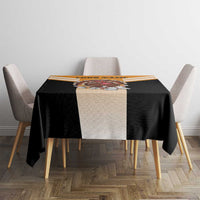 Personalized Funny Turkey Bowling Tablecloth with Cartoon Pins Thanksgiving - Wonder Print Shop
