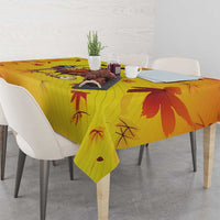 Personalized Funny Turkey Billiards Tablecloth with Pool Cue and Balls Thanksgiving Design - Wonder Print Shop