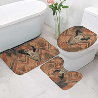 Khnum Bathroom Set Ancient Egyptian Earthy Cracked Papyrus - Divine Potter - Wonder Print Shop