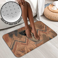 Khnum Bathroom Set Ancient Egyptian Earthy Cracked Papyrus - Divine Potter - Wonder Print Shop