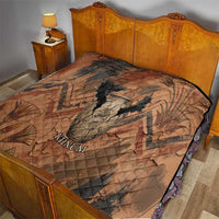 Khnum Quilt Ancient Egyptian Earthy Cracked Papyrus - Divine Potter - Wonder Print Shop