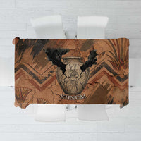 Khnum Tablecloth Ancient Egyptian Earthy Cracked Papyrus - Divine Potter - Wonder Print Shop