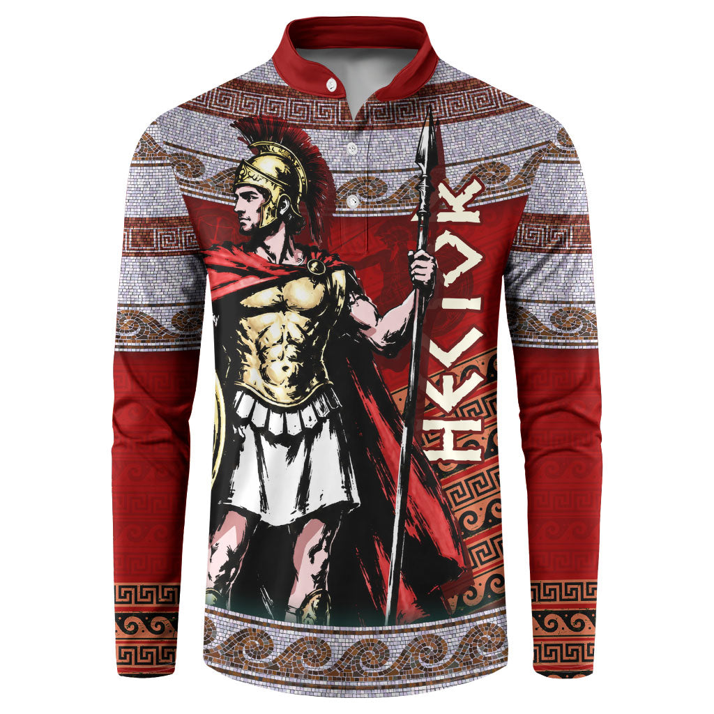 Hector Prince Of Troy Button Sweatshirt Ancient Greek Mythology Trojan Warrior