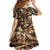 native-american-skull-family-matching-off-shoulder-maxi-dress-and-hawaiian-shirt-with-tribal-prints