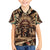 Native American Skull Hawaiian Shirt with Tribal Prints - Wonder Print Shop