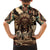 Native American Skull Hawaiian Shirt with Tribal Prints - Wonder Print Shop